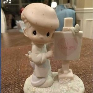 "Loving You Dear Valentine" Precious Moments Figurine, In Excellent Condition